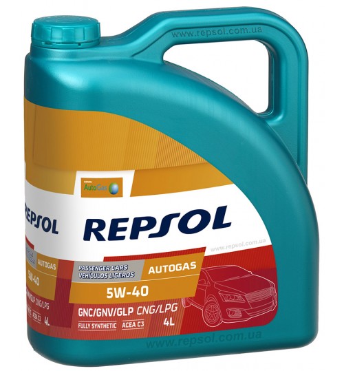 REPSOL AUTO GAS 5W40, 4л
