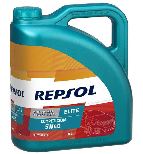 REPSOL ELITE COMPETICION 5W40, 4л