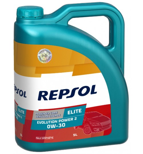 REPSOL ELITE EVOLUTION POWER 2 0W30, 5л