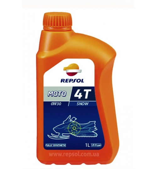 REPSOL MOTO SNOW 4T 0W30, 1л