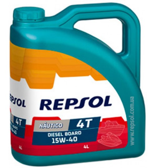 REPSOL NAUTICO Diesel Board 4T 15W40, 4л