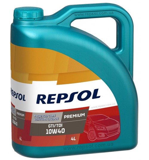 REPSOL PREMIUM GTI/TDI 10W40, 4л
