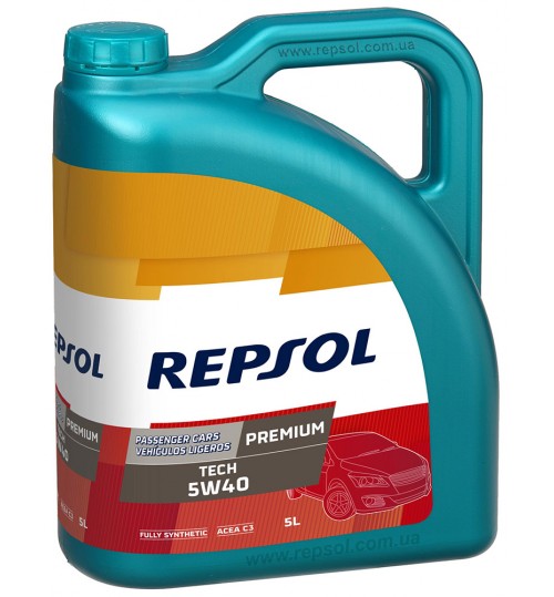 REPSOL PREMIUM TECH 5W40, 5л